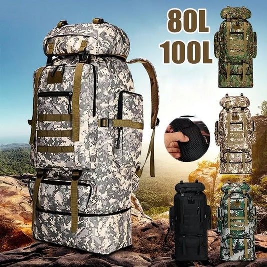 Large Tactical Mountaineering Backpack