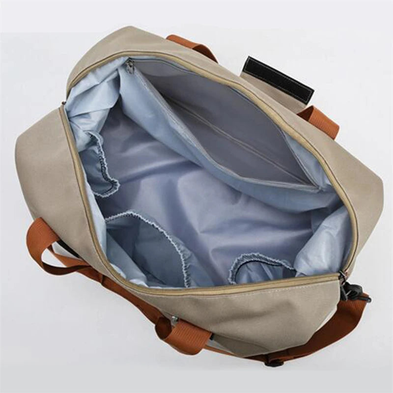 Large Capacity Travel Duffle Bag, Waterproof, Oxford Material