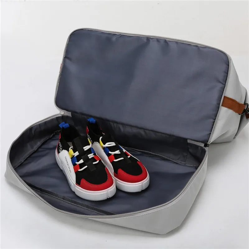 Large Capacity Travel Duffle Bag, Waterproof, Oxford Material